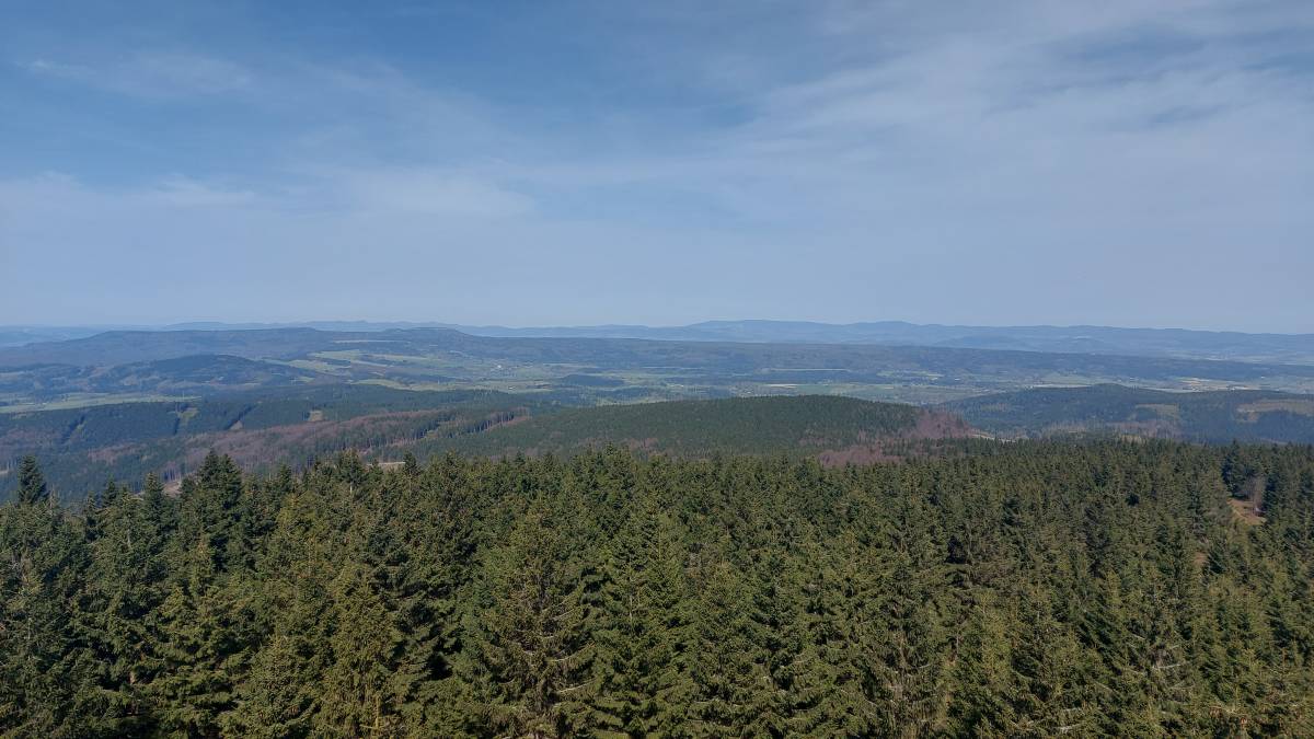 Orlica 1084 m n.p.m. - szczyt Korony Gór Dolnego Śląska